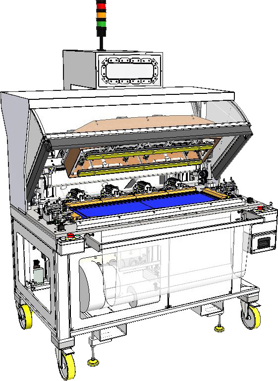 Ribordatrice per pannello baule auto 2